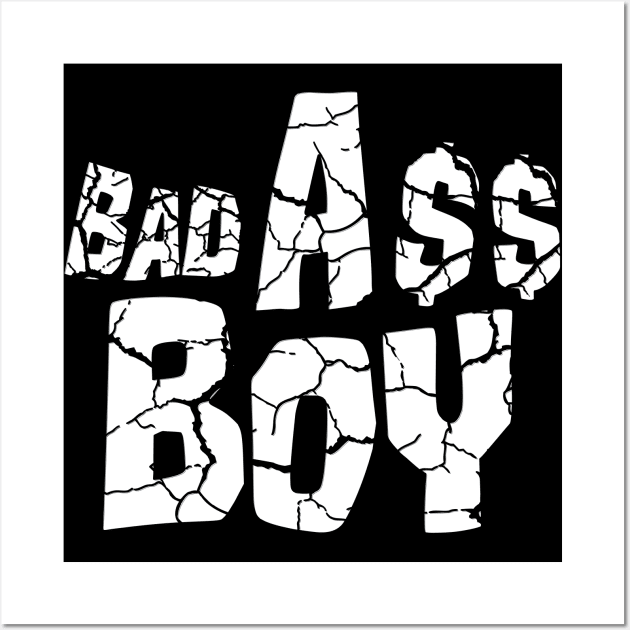 Bad A$$ Boy! Wall Art by SlimSumoStudio